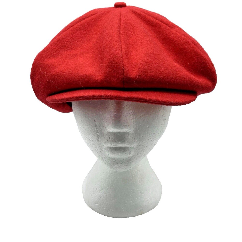 Brixton Brood Baggy Snapback Classic Cap S 7 Casual Striking Red NWOT